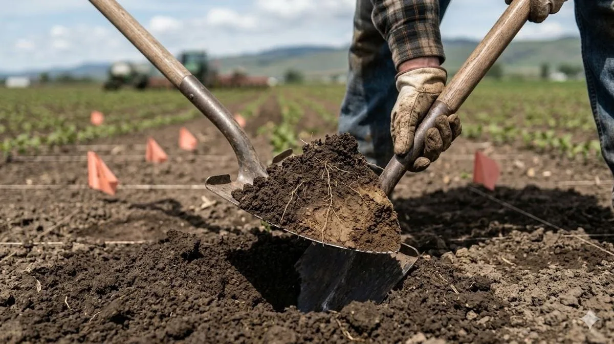 Soil Sampling Rusting Punjab Gypsum | Gypsum Powder & Granules Supplier – Punjab, Haryana, India